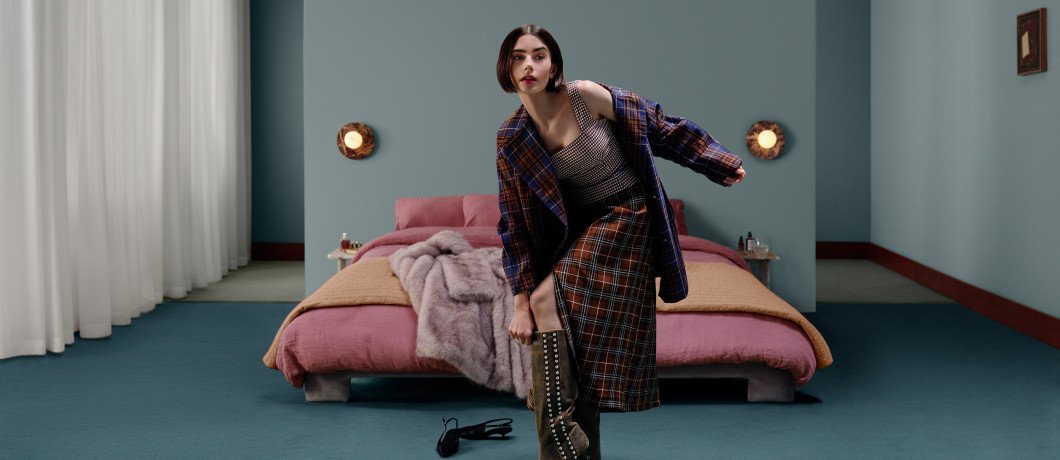 Zalando Turns to Long-Form Film for AW26, Tapping Lily Collins and Director Melina Matsoukas
