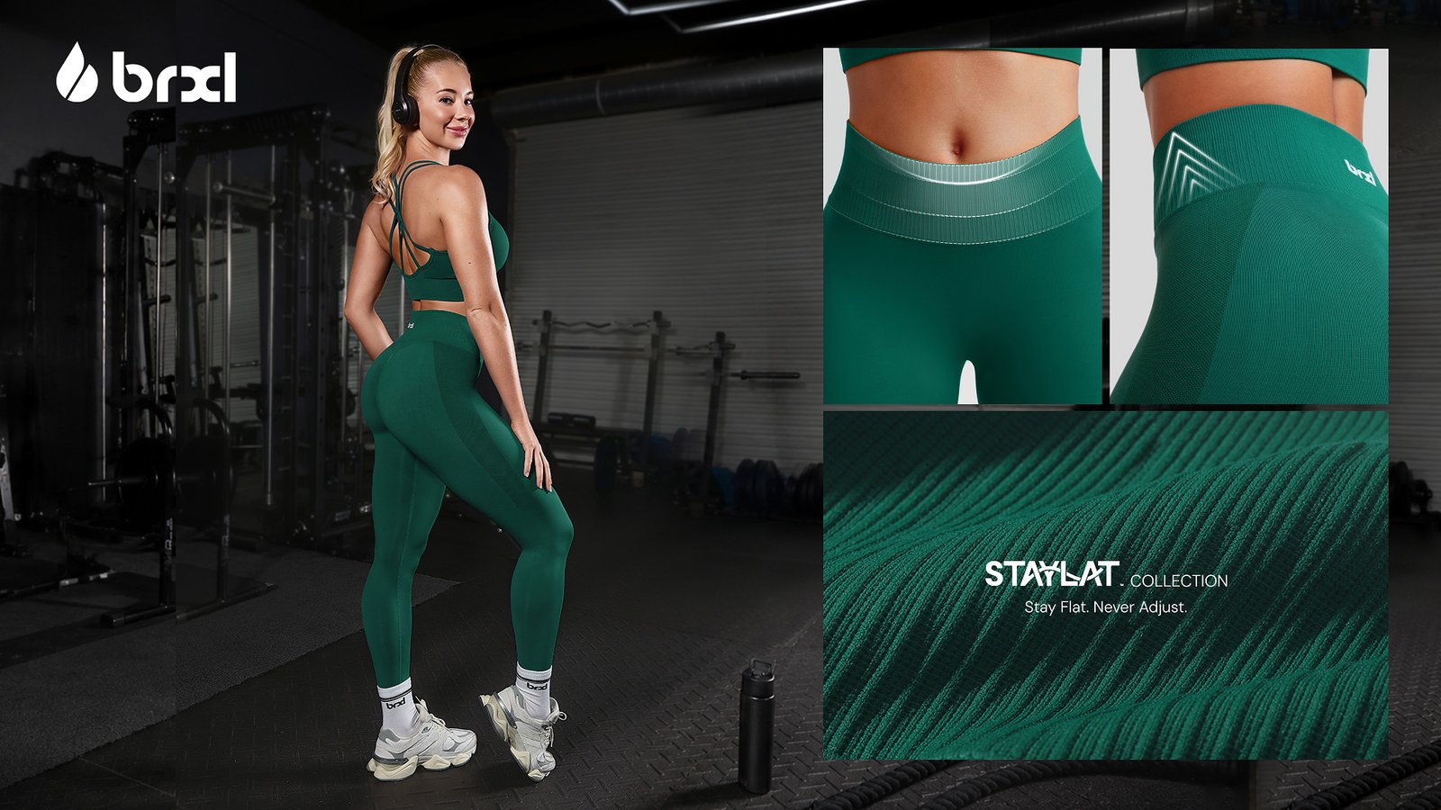 BRXL Launches STAYLAT Leggings With Anti-Roll Technology