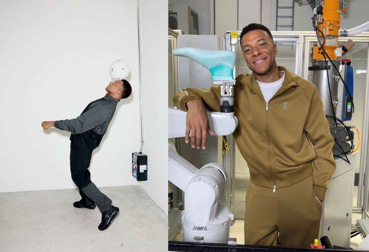 Mbappé Joins On as Swiss Sportswear Brand Makes Football Debut