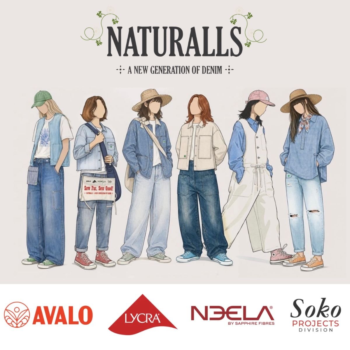 Avalo, LYCRA, Neela and Soko Unveil ‘Naturalls’ Denim
