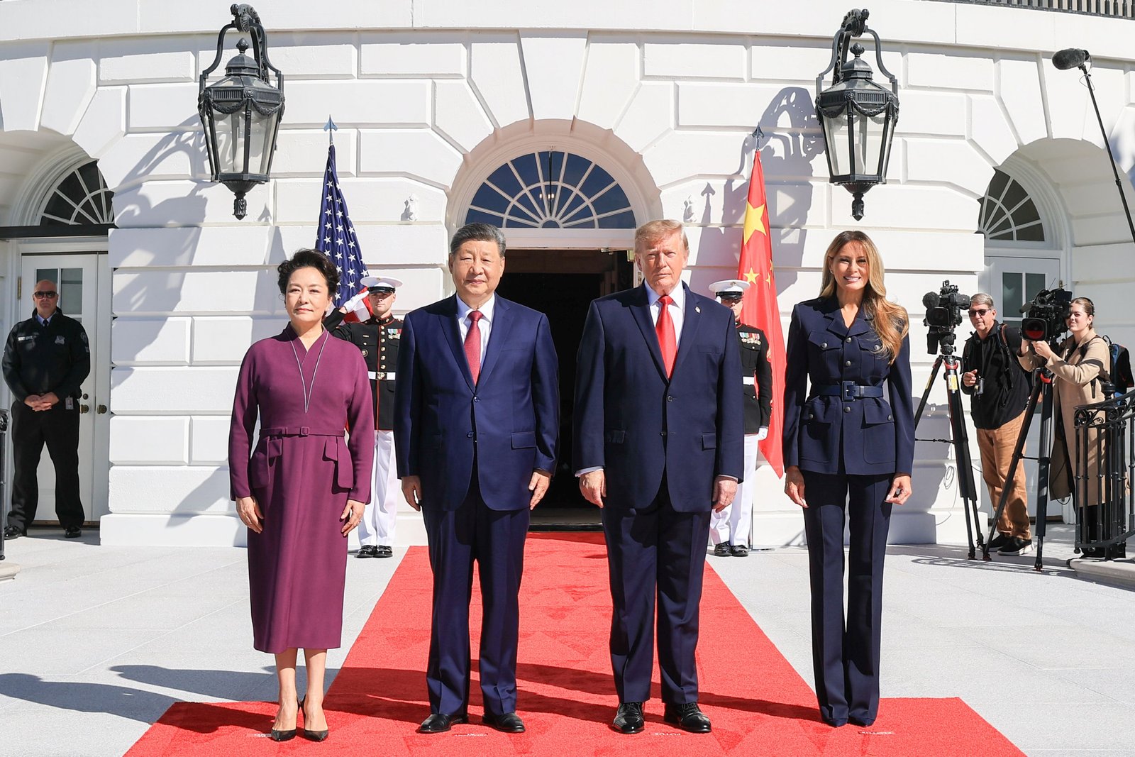Melania Trump Turns to Military-Inspired Ralph Lauren Tailoring for a Sharper White House Statement