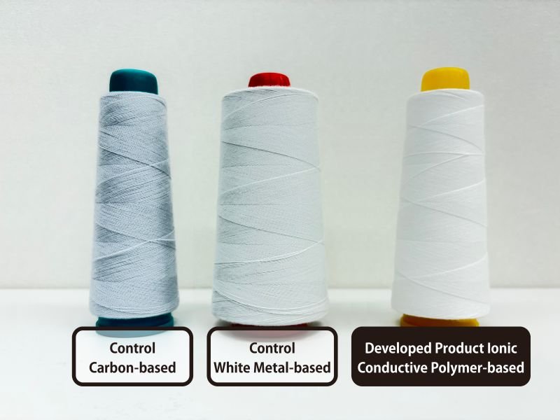 Gunze Unveils Carbon- and Metal-Free Antistatic Sewing Thread in White and Vivid Colors