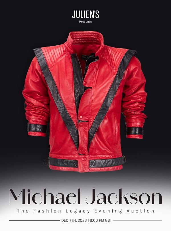 Michael Jackson's "Thriller" Jacket and Moonwalk Loafers Return to Auction