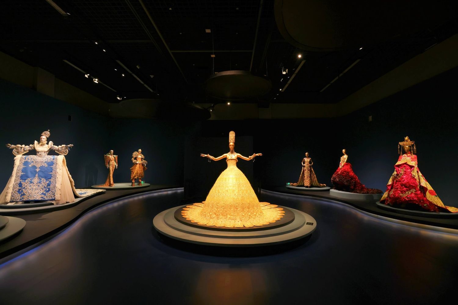 Gold, Fur and Folded Paper: The Pieces to See at Guo Pei's Garden of Ethereal Realms