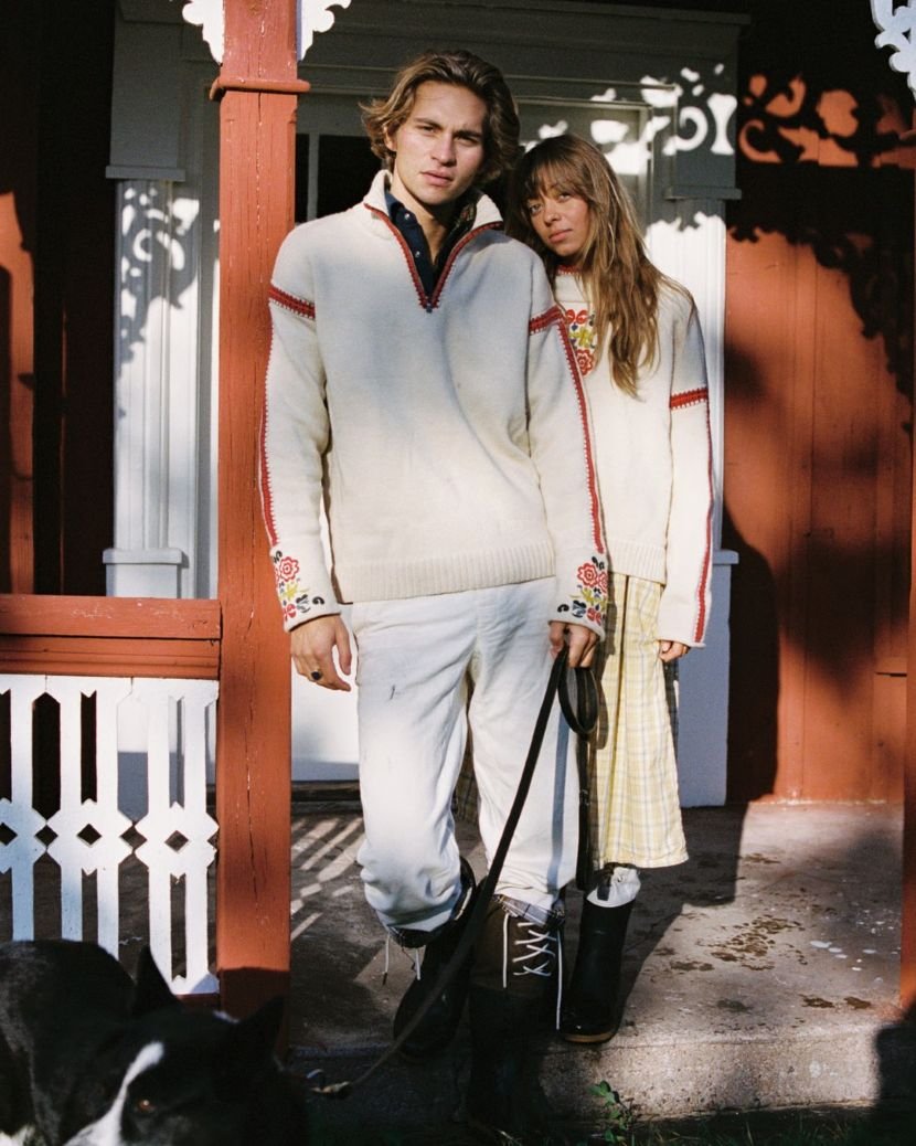 Norwegian outdoor label Amundsen Sports turns to folk costume for its Gommo & Goffa knitwear