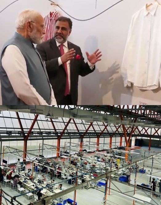 Modi inaugurates Arvind's first Uttar Pradesh garment plant in Varanasi
