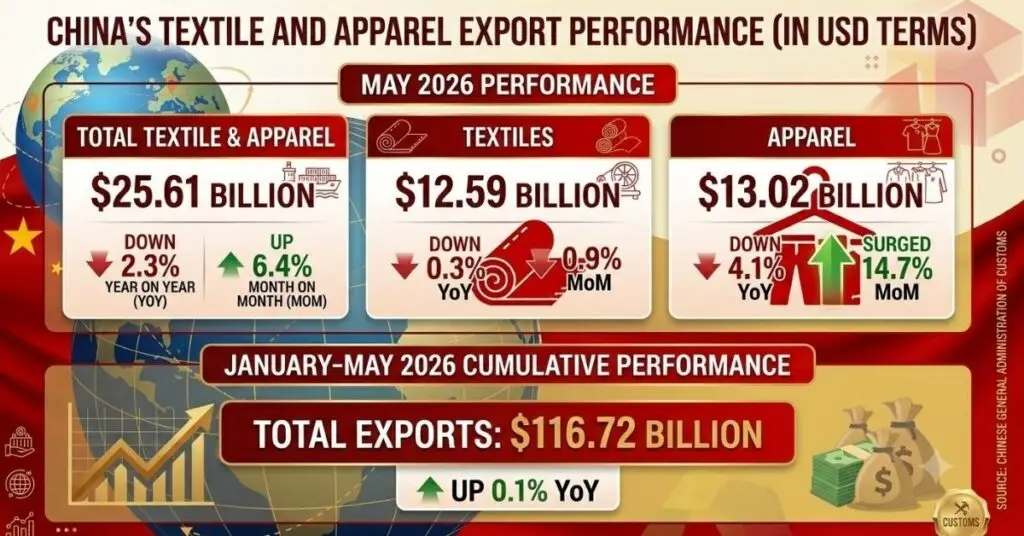 Statistical Analysis of China’s Textile and Apparel Export Performance Until May Statistical Analysis of China’s Textile and Apparel Export Performance Until May