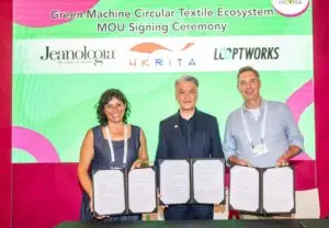 HKRITA, Jeanologia, and Looptworks to Establish the Green Machine Circular Textile Ecosystem hkrita 1