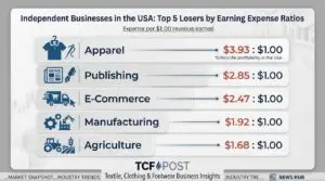 Independent Apparel Businesses in the USA Spend More Than They Earn usa business