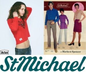 St Michael Reinvention by M&S and Aries: How a Forgotten High-Street Label Became Fashion Currency edit poster text removal 1